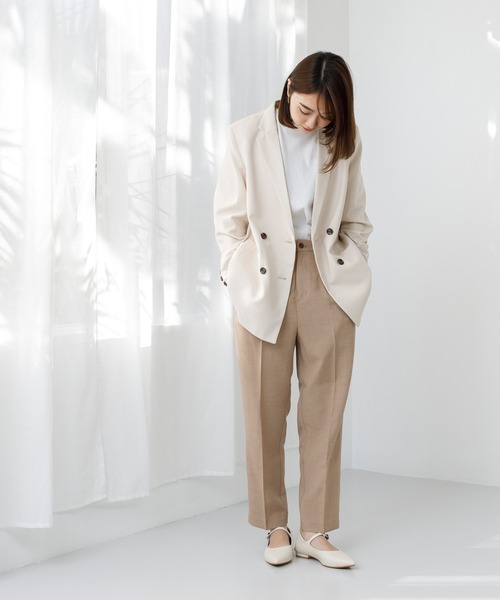 menue（メヌエ）の「ポインテッドトゥストラップパンプス（パンプス・レディース・アイボリー/グレイッシュベージュ/ブラック/イエロー・22.0cm/22.5cm/23.0cm/23.5cm/24.0cm/24.5cm/25.0cm/25.5cm/26.0cm）」の8枚目の写真