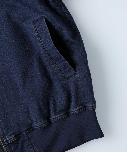 BACK NUMBER(バックナンバー)の「【BACK NUMBER】フードMA1(MA-1・メンズ・ノンウォッシュ・M/L/XL)」の21枚目の写真