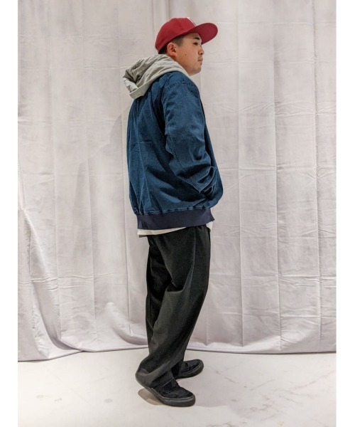 BACK NUMBER(バックナンバー)の「【BACK NUMBER】フードMA1(MA-1・メンズ・ノンウォッシュ・M/L/XL)」の9枚目の写真