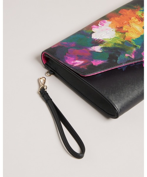 Ted Baker（テッドベーカー）の「PLACON アートプリント クラッチバッグ（クラッチバッグ・レディース・ブラック・O/S）」の2枚目の写真