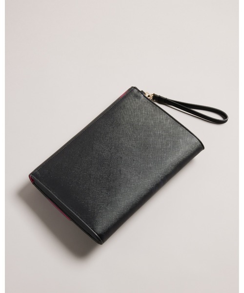 Ted Baker（テッドベーカー）の「PLACON アートプリント クラッチバッグ（クラッチバッグ・レディース・ブラック・O/S）」の4枚目の写真
