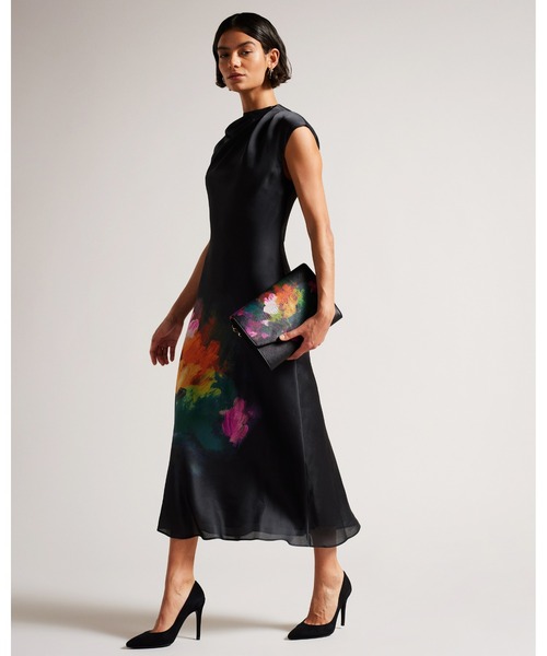 Ted Baker（テッドベーカー）の「PLACON アートプリント クラッチバッグ（クラッチバッグ・レディース・ブラック・O/S）」の3枚目の写真