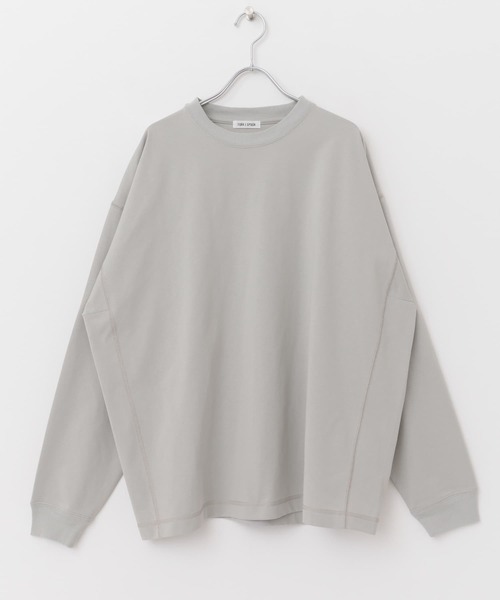 FORK&SPOON（フォークアンドスプーン）の「FORK&SPOON　サイドスイッチロングスリーブTシャツ（Tシャツ/カットソー・メンズ・ライトグレー/スミクロ・4/5）」の16枚目の写真