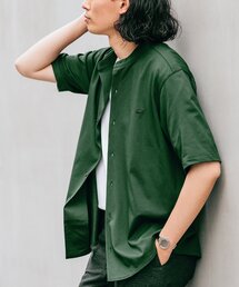 LACOSTE | 【LACOSTE / ラコステ】別注 バンドカラー フルオープン ポロシャツ(ポロシャツ)