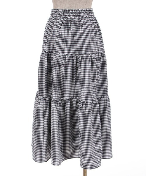 ♡エミックエティック♡ロングスカート styling_ 「 emic:etic 」 Gathered long skirt silk＆linen