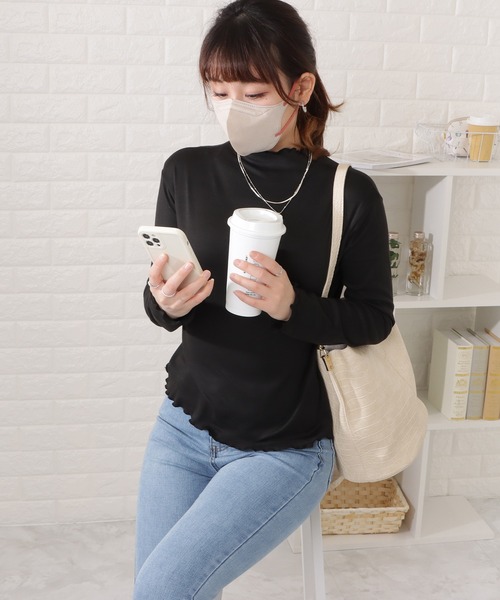 ナイルパーチ マイメロディ 襟付きカットソー　長袖 カットソー | NILE PERCH