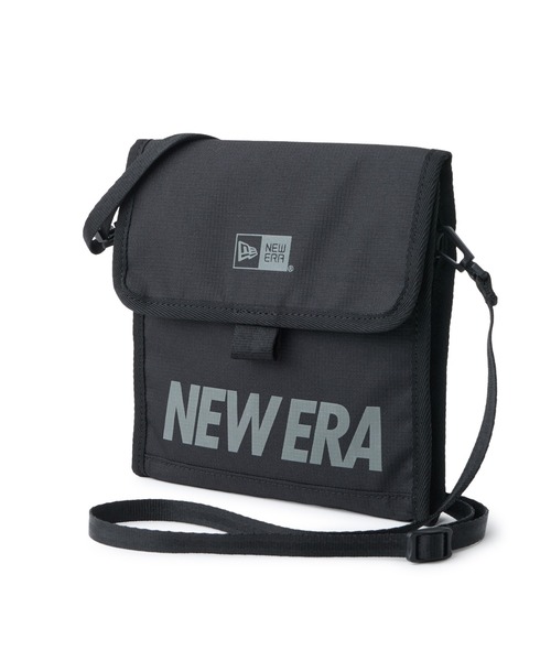 NEW ERA（ニューエラ）の「ニューエラ スクエア ネックポーチ ショルダーBAG（ショルダーバッグ・メンズ・ブラック/ベージュ/ベージュ系その他/ブラック系その他・FREE）」の2枚目の写真