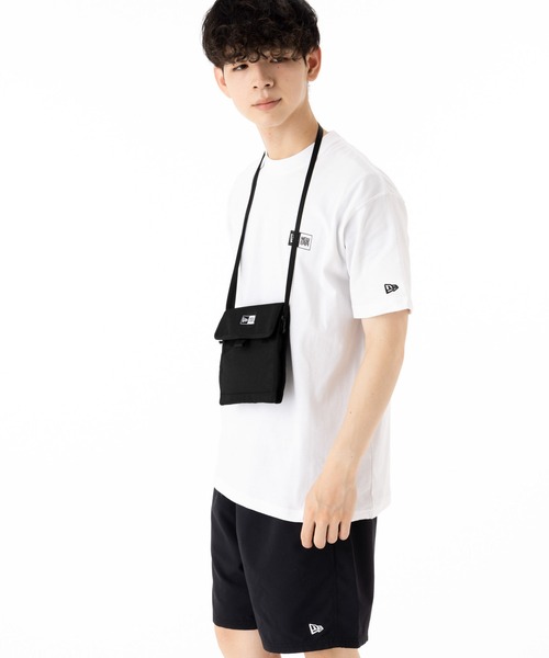 NEW ERA（ニューエラ）の「ニューエラ スクエア ネックポーチ ショルダーBAG（ショルダーバッグ・メンズ・ブラック/ベージュ/ベージュ系その他/ブラック系その他・FREE）」の13枚目の写真