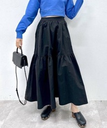 【STREET】ナイロンロングスカート