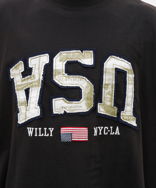 WILLY CHAVARRIA(ウィリーチャバリア)の「【WILLY CHAVARRIA / ウィリー チャバリア】BUFFALO TEE USA(Tシャツ/カットソー・メンズ・ブラック・MEDIUM/LARGE)」の10枚目の写真