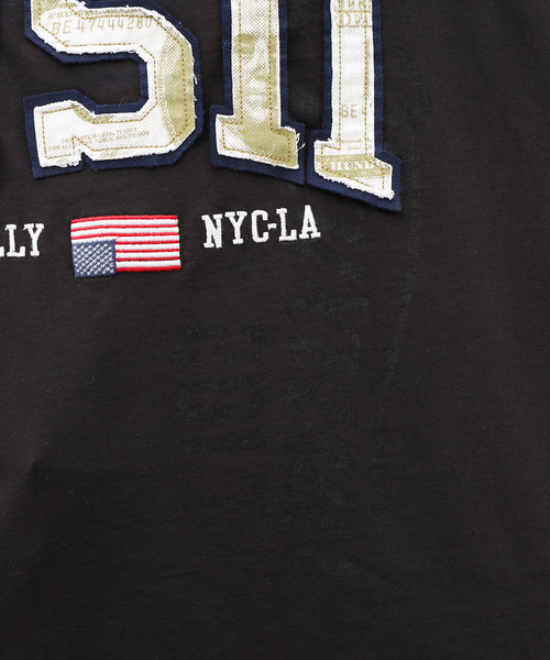 WILLY CHAVARRIA(ウィリーチャバリア)の「【WILLY CHAVARRIA / ウィリー チャバリア】BUFFALO TEE USA(Tシャツ/カットソー・メンズ・ブラック・MEDIUM/LARGE)」の11枚目の写真