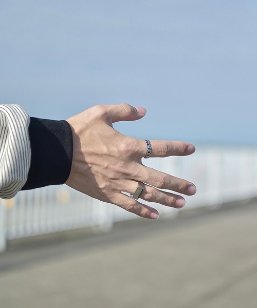 BROTHERHOOD（ブラザーフッド）の「【BROTHERHOOD】デザインリングv1「サージカルステンレス」（リング・メンズ・A/B/C/D/E/F・MEDIUM/LARGE）」の21枚目の写真