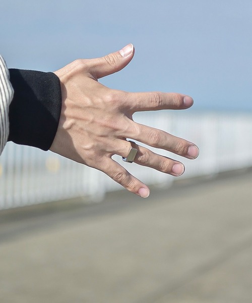 BROTHERHOOD（ブラザーフッド）の「【BROTHERHOOD】デザインリングv1「サージカルステンレス」（リング・メンズ・A/B/C/D/E/F・MEDIUM/LARGE）」の18枚目の写真