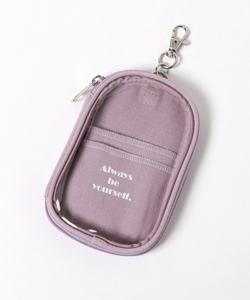 GLOBAL WORK（グローバルワーク）の「推しごとマルチWAYポーチ/一部店舗限定/191334（ポーチ・レディース・パープル/ピンク/アイボリー/レオパード/ベージュ/ブルー/ブラック・FREE）」の6枚目の写真