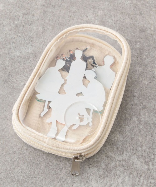 GLOBAL WORK（グローバルワーク）の「推しごとマルチWAYポーチ/一部店舗限定/191334（ポーチ・レディース・パープル/ピンク/アイボリー/レオパード/ベージュ/ブルー/ブラック・FREE）」の14枚目の写真