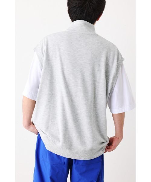 RODEO CROWNS WIDE BOWL(ロデオクラウンズワイドボウル)の「ハーフジップベスト Tシャツセット(Tシャツ/カットソー・メンズ・ブラック/グレー×ホワイト/ブルー・MEDIUM/LARGE)」の10枚目の写真