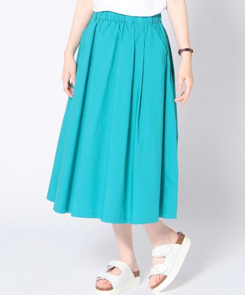 Another Edition（アナザーエディション）の「タイプライターマキシスカート/AEBC タイプライターMAXI SK◆（スカート・レディース・ホワイト/コバルトブルー・フリー）」の2枚目の写真