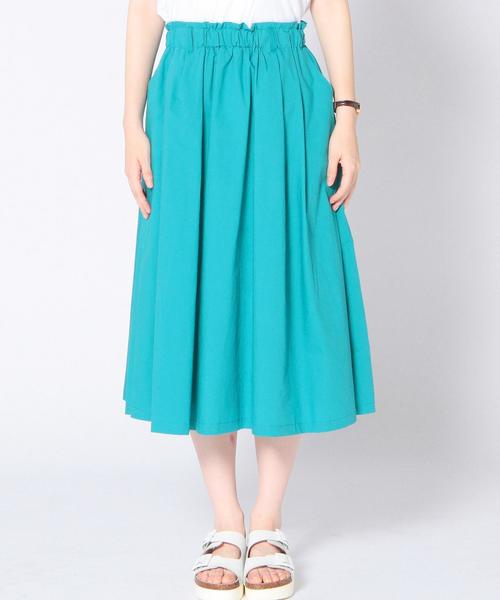 Another Edition（アナザーエディション）の「タイプライターマキシスカート/AEBC タイプライターMAXI SK◆（スカート・レディース・ホワイト/コバルトブルー・フリー）」の4枚目の写真