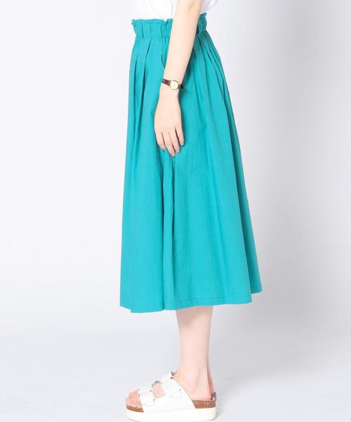 Another Edition（アナザーエディション）の「タイプライターマキシスカート/AEBC タイプライターMAXI SK◆（スカート・レディース・ホワイト/コバルトブルー・フリー）」の5枚目の写真