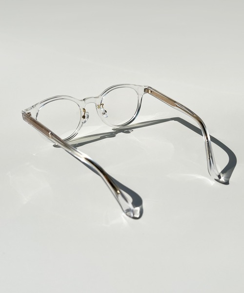 CEMONEMO(セモネモ)の「【UVカット】 ボストンフレーム メガネ(メガネ・レディース・ブラック/ブラウン/クリア・FREE)」の13枚目の写真