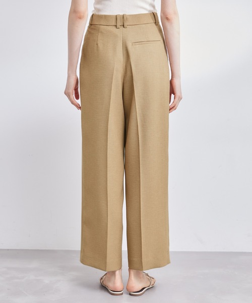 ROPE'（ロペ）の「【洗える】リネンライクワイドパンツ/セットアップ対応（その他パンツ・レディース・ブラック/ベージュ・38/36）」の8枚目の写真