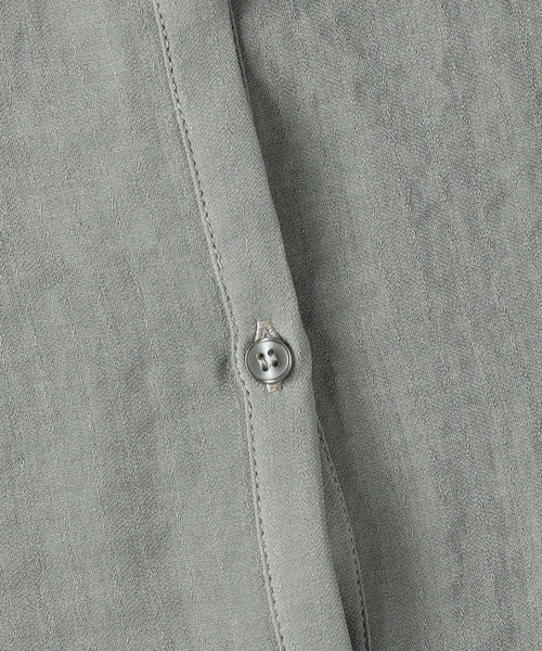 HONEYSUCKLE ROSE(ハニーサックルローズ)の「【接触冷感】【HONEYSUCKLE ROSE】サラサラVネック半袖シャツ(シャツ/ブラウス・レディース・ブラック/カーキブラウン/ホワイト・M-L)」の17枚目の写真