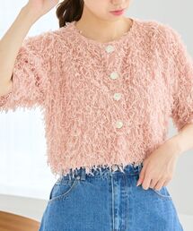 MAJESTIC LEGON | フワフワプードルトップス(Tシャツ/カットソー)