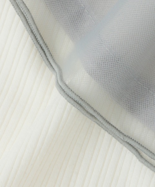 petit main（プティマイン）の「チュールOP半袖ロンパースセット（その他ベビーウェア・キッズ・アイボリー/ライトピンク/ライトブルー・80ｃｍ/70cm）」の17枚目の写真