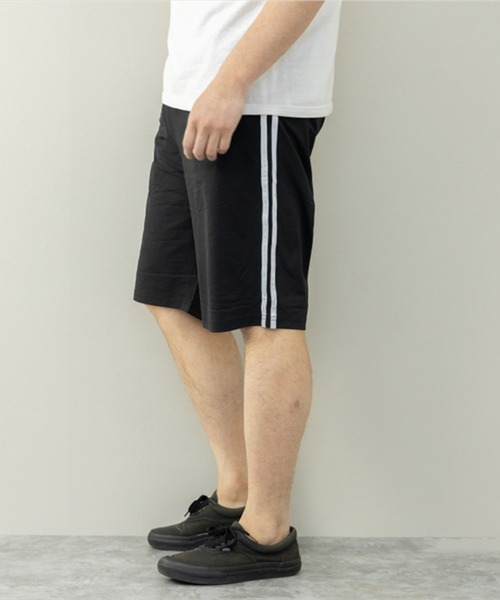 STYLEBLOCK（スタイルブロック）の「DRYストレッチライン入りショーツ（その他パンツ・メンズ・杢グレー/カーキ/ブラック/ネイビー・L/M/LL）」の2枚目の写真