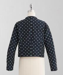 LOEFF（ロエフ）の「＜LOEFF＞インベーダー ジャカード タフタ ボレロ