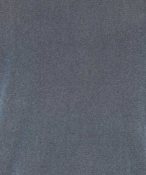 green label relaxing(グリーンレーベルリラクシング)の「シアー ベロア コンパクト Tシャツ(Tシャツ/カットソー・レディース・ライトグレー/ライトブルー/ブラック/ブラウン・FREE)」の13枚目の写真