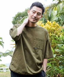 サニークラウズ すそが絞れるTシャツ〈メンズ〉