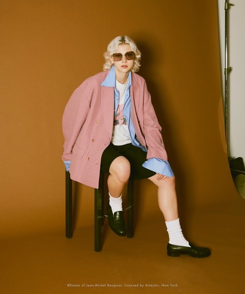 soerte（ソエルテ）の「Vintage like Basquiat graphic Tee / ヴィンテージライクバスキアグラフィックTシャツ（Tシャツ/カットソー・メンズ・C/B/A/D・2/1/3）」の20枚目の写真