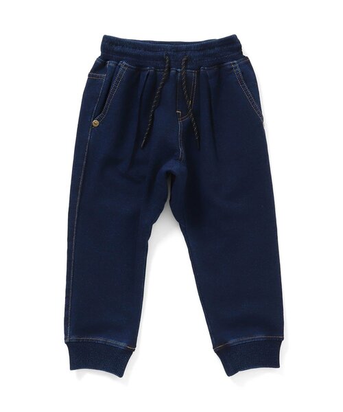 F.O.KIDS(エフオーキッズ)の「インディゴジョガーパンツ(その他パンツ・キッズ・ネイビー/ブラック/ブルー・80/90/95/100/110/120/130/140/150)」の2枚目の写真