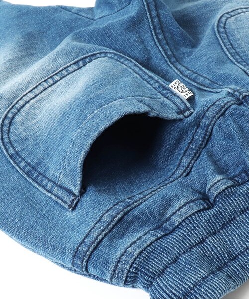 F.O.KIDS(エフオーキッズ)の「インディゴジョガーパンツ(その他パンツ・キッズ・ネイビー/ブラック/ブルー・80/90/95/100/110/120/130/140/150)」の7枚目の写真