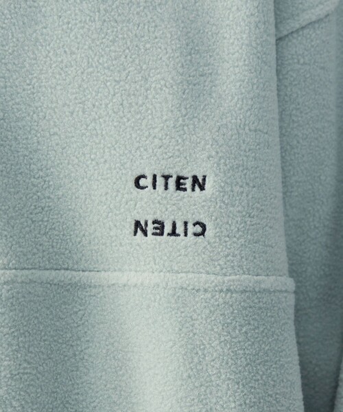 CITEN（シテン）の「＜CITEN＞フリース ハーフジップ プルオーバー（スウェット・メンズ・ベージュ/ライトブルー/ブラック・M/L）」の11枚目の写真