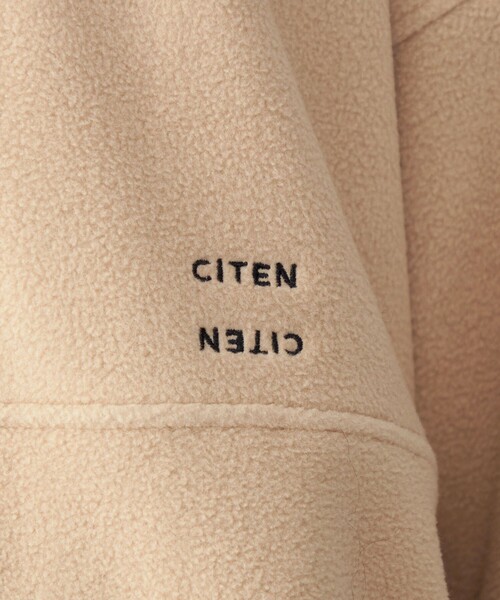 CITEN（シテン）の「＜CITEN＞フリース ハーフジップ プルオーバー（スウェット・メンズ・ベージュ/ライトブルー/ブラック・M/L）」の15枚目の写真
