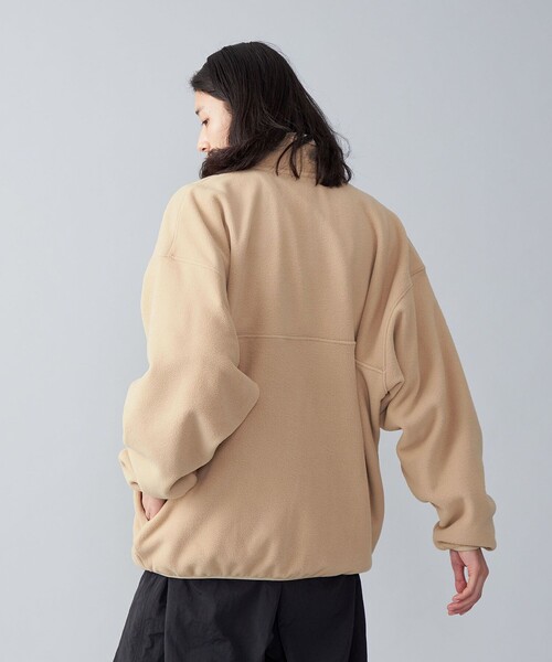 CITEN（シテン）の「＜CITEN＞フリース ハーフジップ プルオーバー（スウェット・メンズ・ベージュ/ライトブルー/ブラック・M/L）」の17枚目の写真