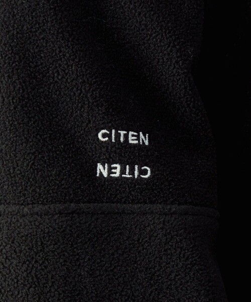 CITEN（シテン）の「＜CITEN＞フリース ハーフジップ プルオーバー（スウェット・メンズ・ベージュ/ライトブルー/ブラック・M/L）」の20枚目の写真