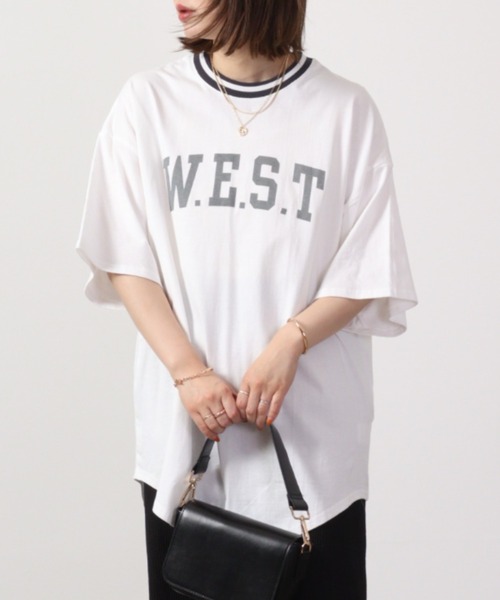 FUNALIVE(ファンアライブ)の「ラインリブ半袖プリントTシャツ(Tシャツ/カットソー・メンズ・ネイビー/ホワイト系1/ホワイト/ベージュ/グリーン系/グリーン/チャコール/杢グレー/ミント/ホワイト系/チャコールグレー/ネイビー系/ホワイト系2/ベージュ系/オレンジ/グリーン系1・M/L/XL)」の17枚目の写真