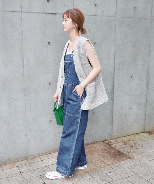 B.C STOCK（ベーセーストック）の「リーンフレアOVERALL