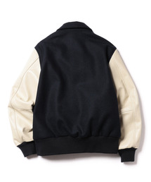 MR olive✖️SKOOKUM レザー コーチジャケット　Lサイズ MR.OLIVE＞SKOOKUM COLLABORATION / LAMB LEATHER COACH JACKET