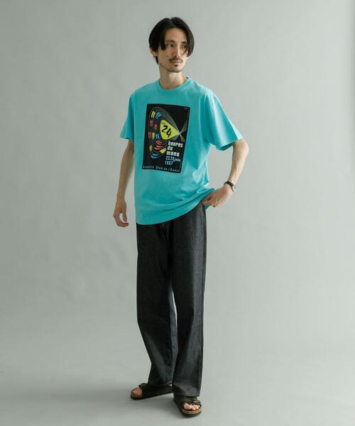 URBAN RESEARCH(アーバンリサーチ)の「100th anv T-shirts 2(Tシャツ/カットソー・メンズ・ホワイト/ミント・MEDIUM/LARGE)」の4枚目の写真