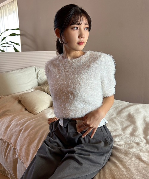 one after another NICE CLAUP（ワンアフターアナザーナイスクラップ）の「2WAY/折り返しチノパンツ（チノパンツ・レディース・グレー/キャメル/ブラック・SMALL/MEDIUM）」の18枚目の写真