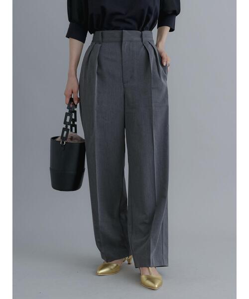 Te chichi（テチチ）の「2タックセミワイドパンツ（その他パンツ・レディース・ベージュ/グレー・S/M）」の9枚目の写真
