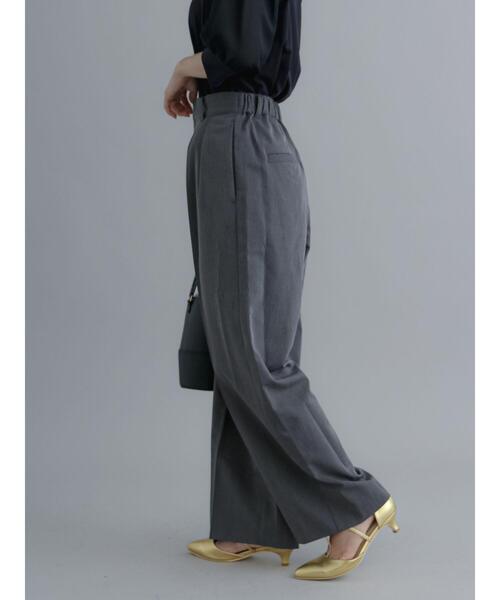 Te chichi（テチチ）の「2タックセミワイドパンツ（その他パンツ・レディース・ベージュ/グレー・S/M）」の10枚目の写真