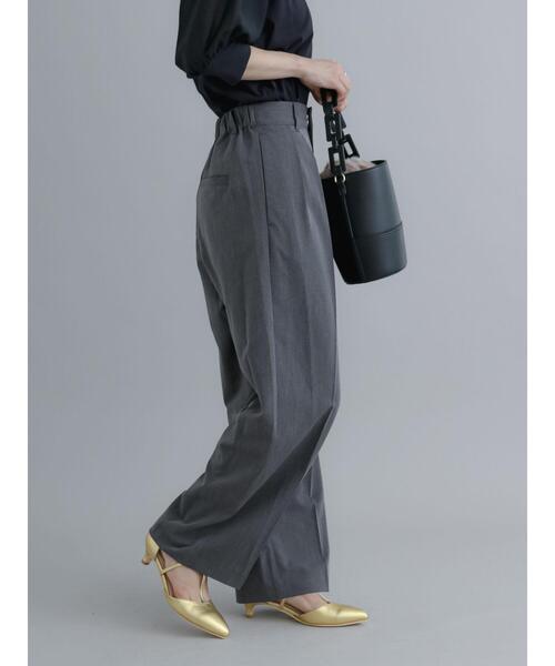 Te chichi（テチチ）の「2タックセミワイドパンツ（その他パンツ・レディース・ベージュ/グレー・S/M）」の12枚目の写真