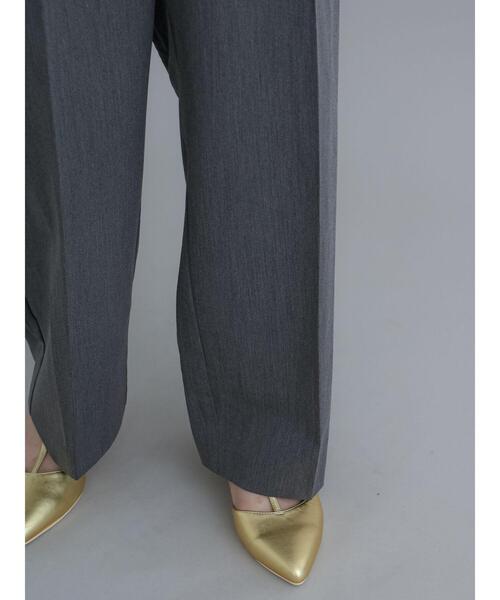 Te chichi（テチチ）の「2タックセミワイドパンツ（その他パンツ・レディース・ベージュ/グレー・S/M）」の15枚目の写真