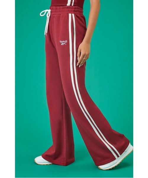 FOREVER 21(フォーエバー トゥエンティーワン)の「【Reebok(リーボック)】コラボジャージパンツ(その他パンツ・レディース・ブルー系その他4/バーガンディー・LARGE/SMALL/MEDIUM)」の2枚目の写真