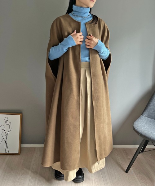 専用です♡♡sharon wauchob シャロンワコブ ベストポンチョ コート